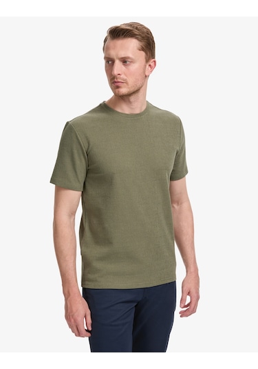 Pierre Cardin Erkek Haki Tişört 50327857-vr027