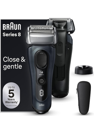 Braun Series 8 Elektrikli Tıraş Makinesi Şarj Standı Islak ve Kuru 8513S