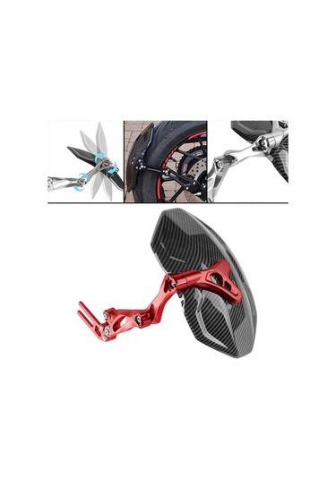 Didadodo Motosiklet Arka Çamurluk Koruma Seti M3 Kırmızı Uygun