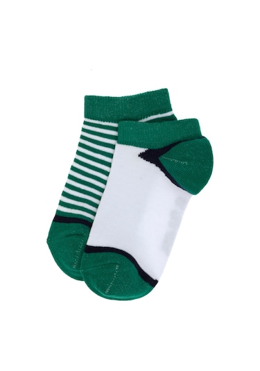 U.s. Polo Assn. Erkek Çocuk Yeşil Çorap Patik 50311344-vr054 Yesıl