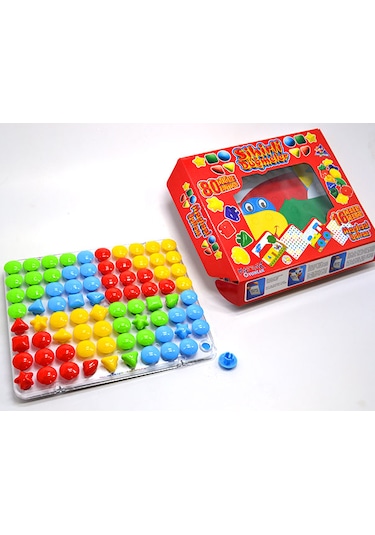 Matrax Oyuncak Sihirli Düğmeler 80 Parça