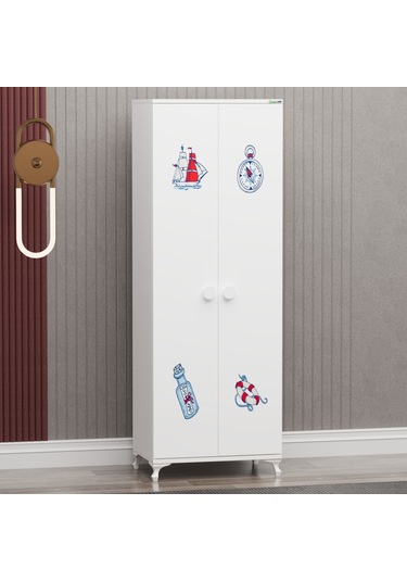 Garaj Home Yıldız 2 Kapaklı Dolap - Denizci