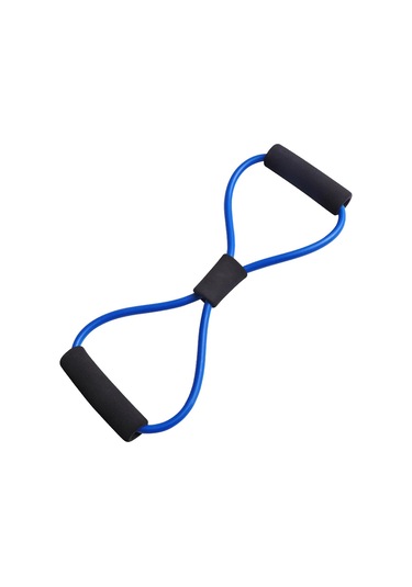Dolıty 8 Şekilli Direnç Bandı Elastik Halat Ev Mavi Mavi