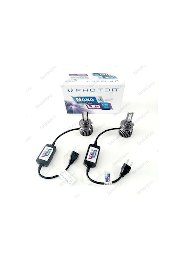 Megane 2 Led Xenon Kısa Far Ampulü Photon Mono 2Plus H7