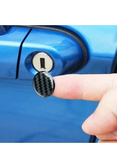 Willowhaven 4 Adet Çizgili Araç Kilidi Anahtar Deliği Dekoru Alexa Uyumlu Pilsiz Yüzey İşlemsiz