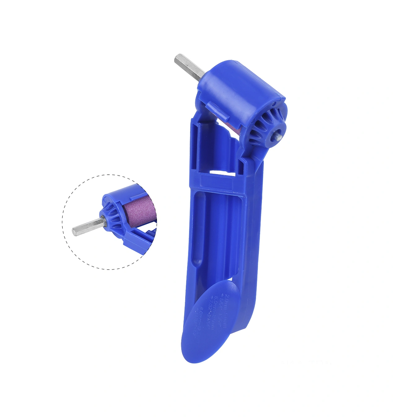 Tenfowee Çelik Uçlu Matkap Ucu Kesici Aleti - Dayanıklı Korundum Taşlı - Elektrik Matkapıyla Kullanıma Uygun - Hafif Ve Taşınabilir