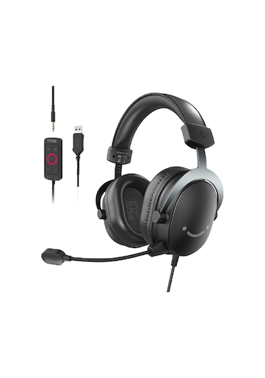 Fifine Ampligame H9 Mikrofonlu 7.1 Siyah Rgb Gamin