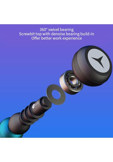 Symbee Kırmızı Manyetik Tornavida - 0.8mm Beşgen Uç, Saat Ve Elektronik Tamiri İçin Çelik Araç Diğer