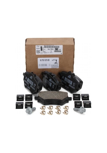 Opel Combo Arka Fren Balatası 2019-2024 Psa  268mm Diske Takım -