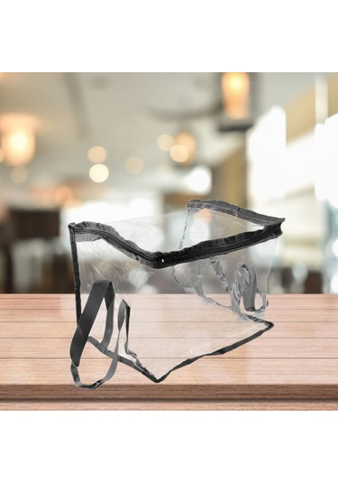 Homyl Temizle Kitap Saklama Çantası Seyahat Ev Ofis Için Su Siyah