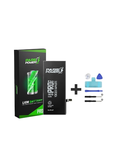 Pars Power Apple Uyumlu iPhone 6 Plus 3810 mAh Yüksek Kapasite Batarya