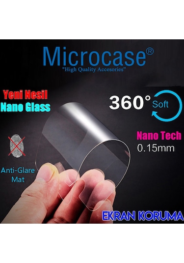 Microcase Apple Uyumlu iPad  9.Nesil 10.2" Nano Mat Ekran Koruma Filmi