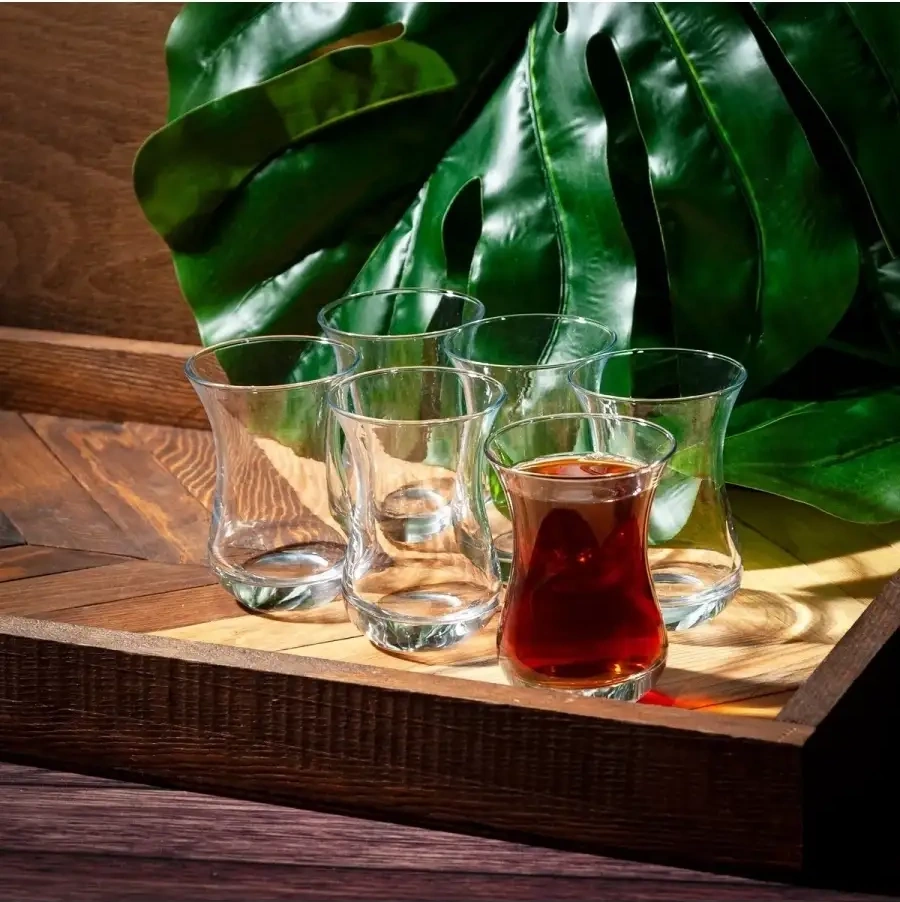 Tocka Posudy 6 Parçalık Türk Kahvesi Ve Çay Bardakları Ve Seti 39493015 Beyaz