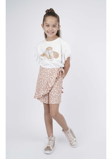 Bestkids Kız Çocuk Anvelop Şort Etek 001