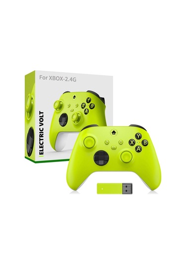 Konsol Plus Xbox 9. Nesil Kablosuz PC / Android / iOS Uyumlu Oyun Kolu Yeşil