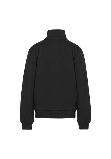 Hummel Pulse Çocuk Fermuarlı Sweatshırt 922380-2001 Siyah