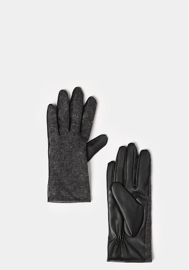 Colins Kadın Siyah Eldiven Cl1077245 Q1.v1 Blk Siyah