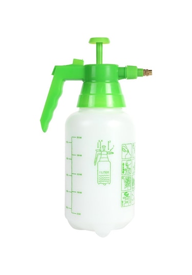 Mufunye Ev Bahçe Sulama Ve Alkol Spreyi - El Basınçlı Plastik Sprey Cihazı 1l Beyaz-yesil