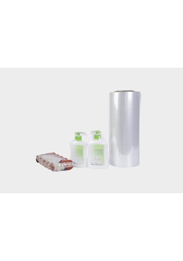Pvc Kaplama Shrink Film Polyolefin 35 Cm 15 Mikron 840 Metre