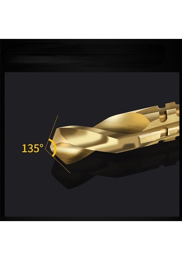 Xindoker Hss Titanyum Kaplama Testere Dişli Matkap Ucu Seti 3-8mm , 6 Parça, Düz Saplı, Hızlı Delme, Ahşap Ve Metal İçin Uygun