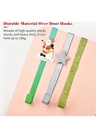 Tongxida Bosphorusboutique Üstü Şapkalar Noel Metal Askılık Anahtarlar, Giysiler İçin Sağlam Paket Diğer