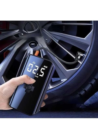 Didadodo Portatif Araba Hava Pompası Şarj Edilebilir Kompresör, Motosiklet-bisiklet-lastik Şişirme