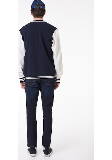 Wrangler Regular Fit Normal Kesim Dik Yaka Lacivert Bomber Ceket W232387410 Lacivert Wrangler Regular Fit Normal Kesim Dik Yaka Lacivert Bomber Ceket W232387410 Lacivert