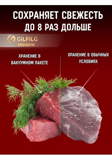 Gilfilg Vakumlama Makinesi İçin Oluklu Rulo Torbalar 28x1500 177420175