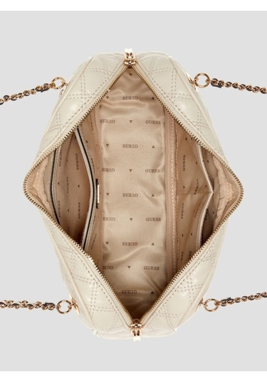 Guess Giully Ii Kadın El Çantası-qg967309 Ekru