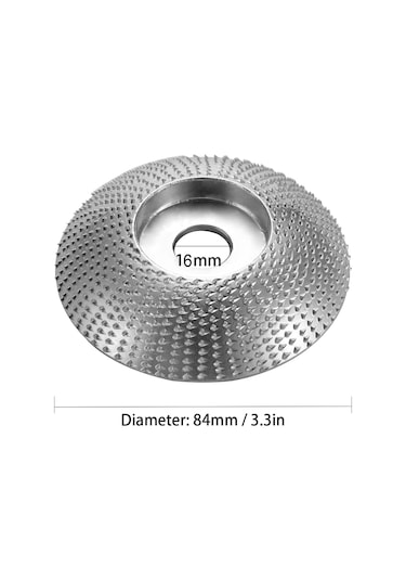 Springsun Açılı Taşlama Ahşap Diski - Tungsten Karbür Zımpara/oyma/delik Disk 5/8" İç Çap