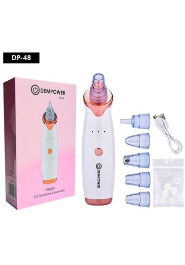 Şarjlı Siyah Nokta Temizleme Cihazı 5 Başlıklı Çok Renkli