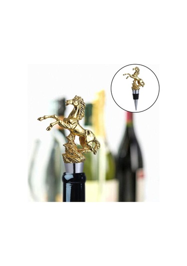 Suntek Bar İçecek Şişesi Şampanya Şişesi At Stoper Altın Diğer