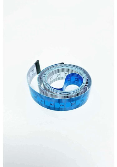 1,5 Metre Kutulu Çift Yönlü Terzi Okul Mezura Mezure Mezro Çok Renkli