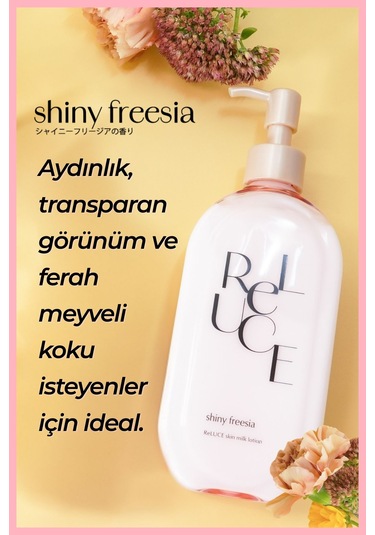 Cosmetex Roland Reluce Shiny Freesia Sütlü Vücut Losyonu