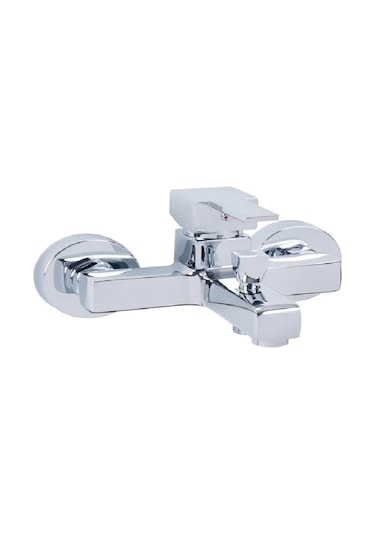 Gms Elit Mix Kare Formlu Banyo Duş Bataryası El225 Krom