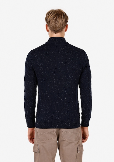 Colins Lacivert Erkek Kazak Cl1071050 Q1.v2 Nav Lacivert