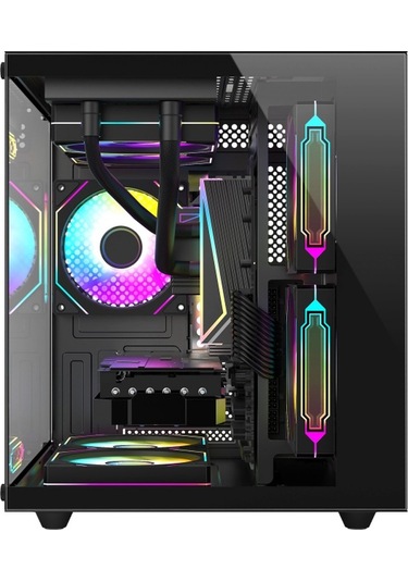 Xaser ECO-X210 i7 12700KF 32 GB 1 TB M.2 Nvme SSD 16 GB RX5060Tİ Free Dos Masaüstü Oyuncu Bilgisayarı