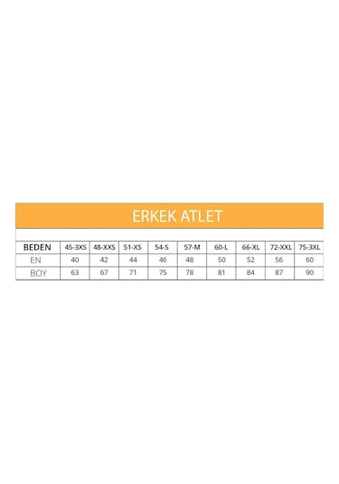 Ceylanoğlu 3'lü %100 Pamuklu Süprem Erkek Atlet 001