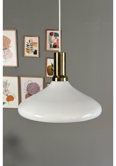 Champion Beyaz Eskitme Fener Başlık Tekli Avize Sarkıt Salon Mutfak Butik Lamba Aydınlatma Avizeler Beyaz