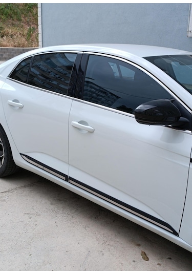 Renault Megane 4 Krom Yan Kapı Sd Çıtası 4 Parça 2015.2025 Ve Üze
