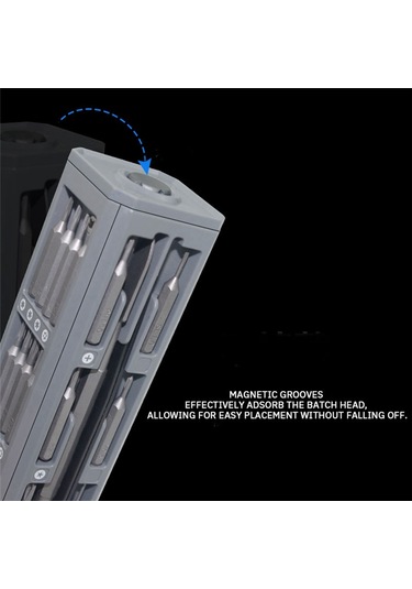 Leasetake 44'ü 1 Arada Çok İşlevli Tornavida Seti Onarım Aracı Cep Telefonu Bilgisayar Onarım Tornavida Hediye