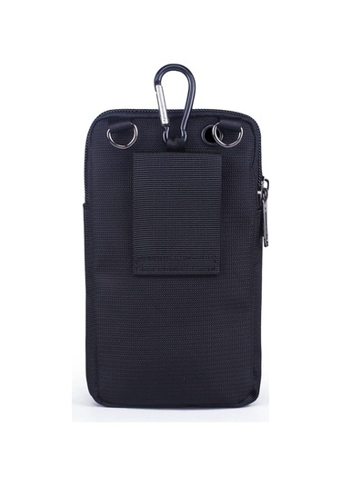 Bel Çantası Erkek Naylon Haberci Çantası Omuz Askısı Bel Çantası Kancası Bel Çantası Cep Telefonu Kılıfı Koruyucu Kılıf B A987