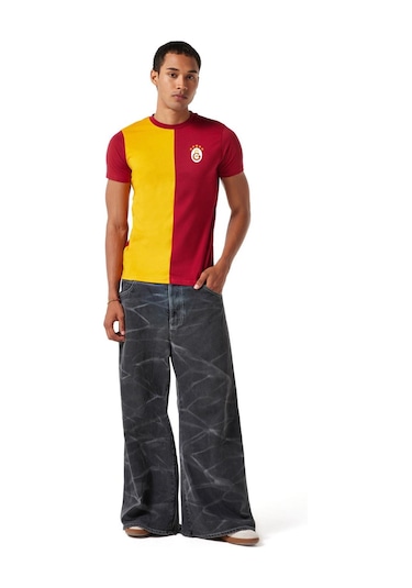Gsstore Galatasaray Parçalı 5 Yıldız T-shirt - E251354-10660 Sarı