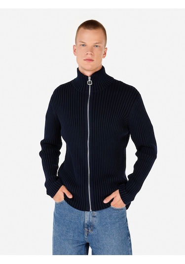 Colins Lacivert Erkek Hırka