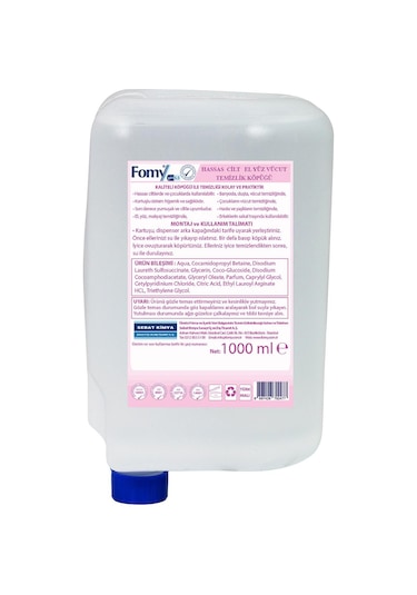 Fomy Hassas Cilt El Yüz ve Vücut Temizlik Köpüğü 1 L