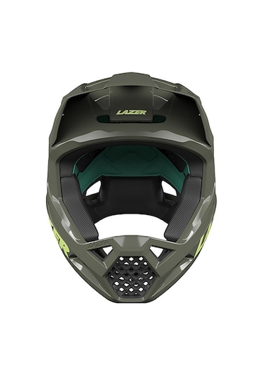 Lazer Chase Full Face Kineticore Kask Moss Green 24 L 58-60cm Siyah