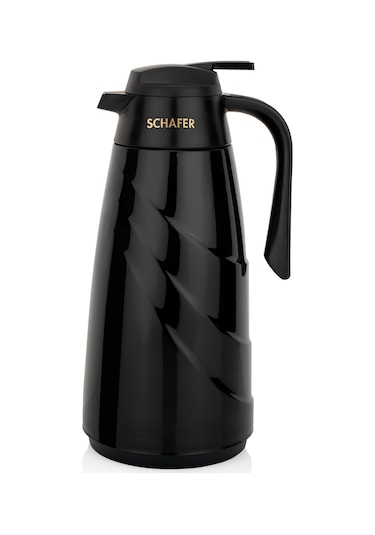 Schafer Kitchenhouse Mimoza Cam Termos 1.5 L Siyah