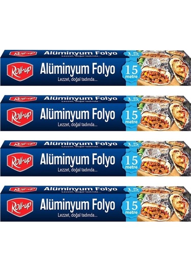 Supertrend Alüminyum Folyo Seti 30cm X 15 M 10mic 4 Adet