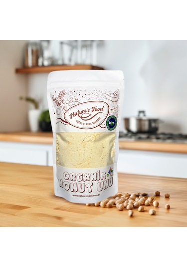 Organik Nohut Unu 500gr Pestisit Analizli Organik Sertifikalı