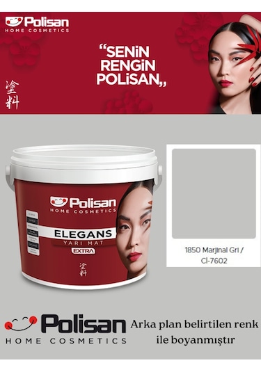 Polisan Küf Tutmayan Yıkanabilir Extra Elegans Boya 2.5 L